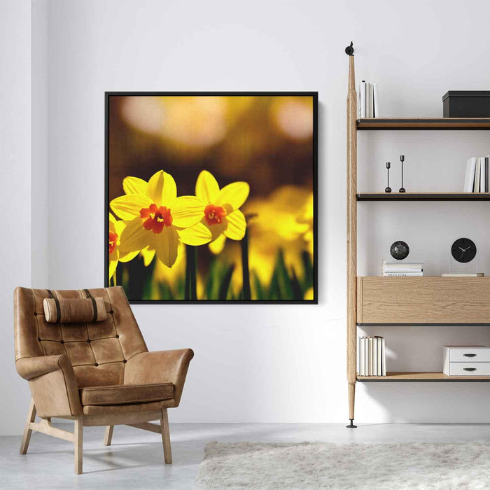 Sepia Daffodils #007 - Kanvah