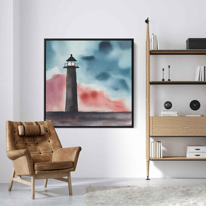 Watercolor Lighthouse #017 - Kanvah