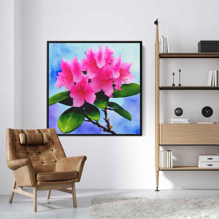 Watercolor Rhododendron #003 - Kanvah