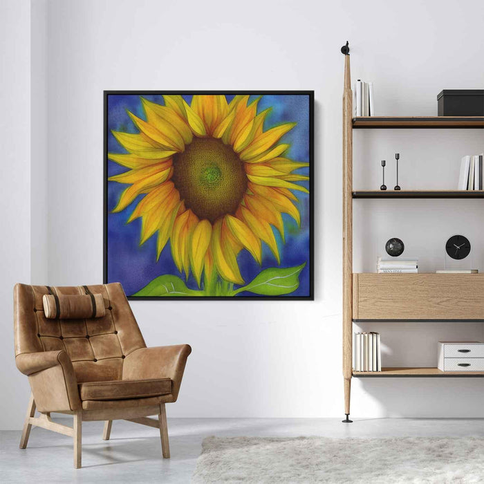 Watercolor Sunflower #005 - Kanvah