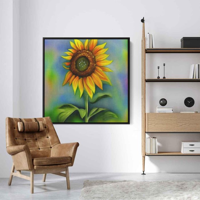 Watercolor Sunflower #017 - Kanvah