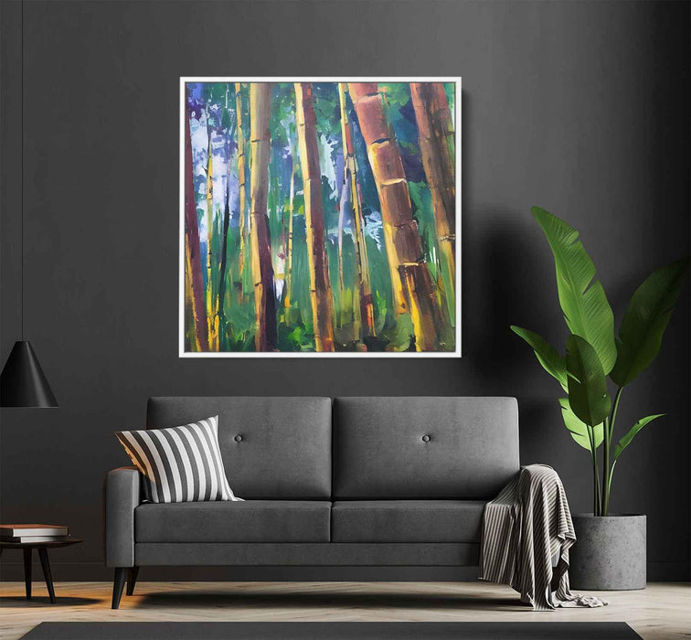 Abstract Bamboo Forest #001 - Kanvah