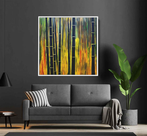 Abstract Bamboo Forest #015 - Kanvah