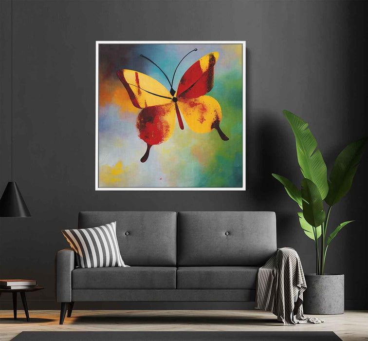 Abstract Butterflies Print #007 - Kanvah