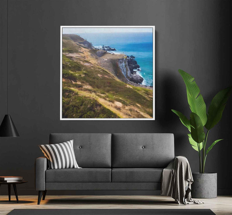 Abstract Coastal Cliffs #011 - Kanvah