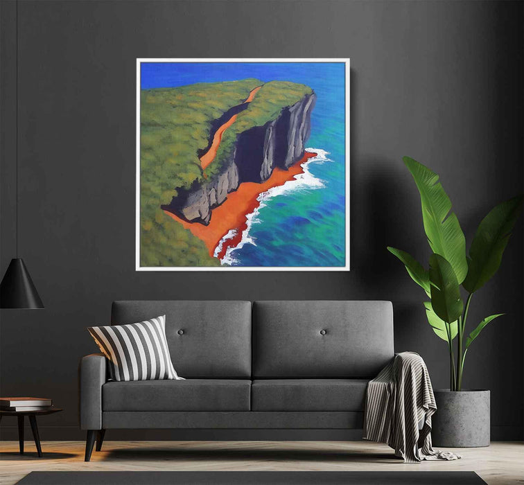Abstract Coastal Cliffs #043 - Kanvah