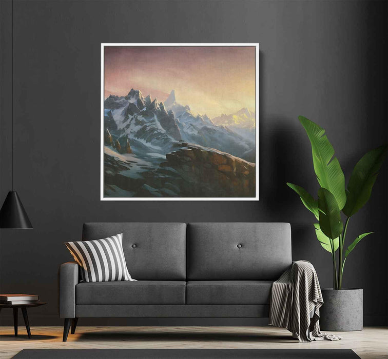 Abstract Mountain Landscape #003 - Kanvah