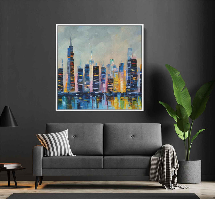 Abstract New York City Skyline #015 - Kanvah