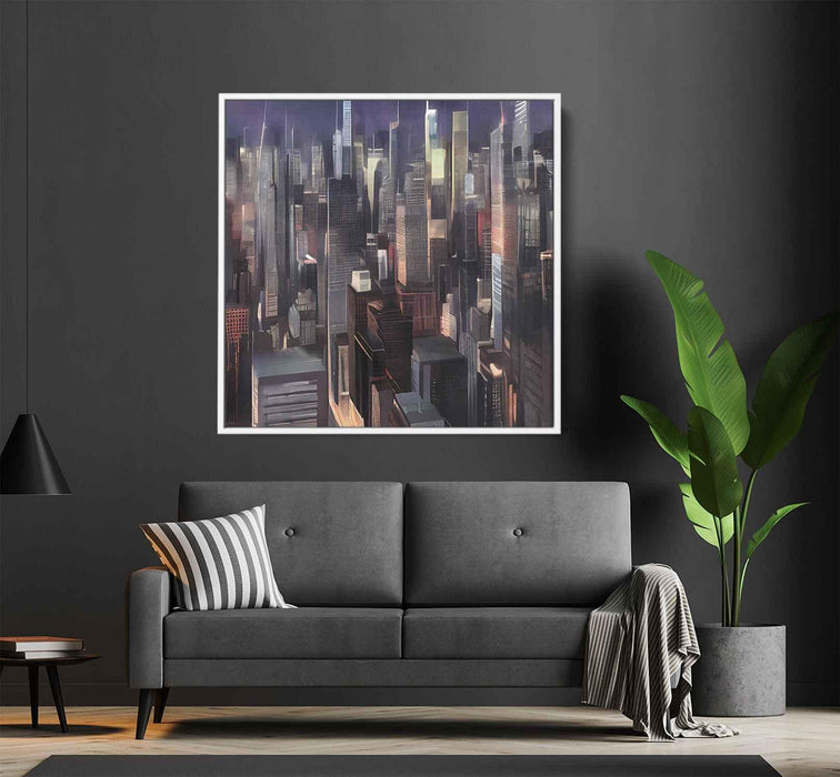 Abstract New York City Skyline #027 - Kanvah