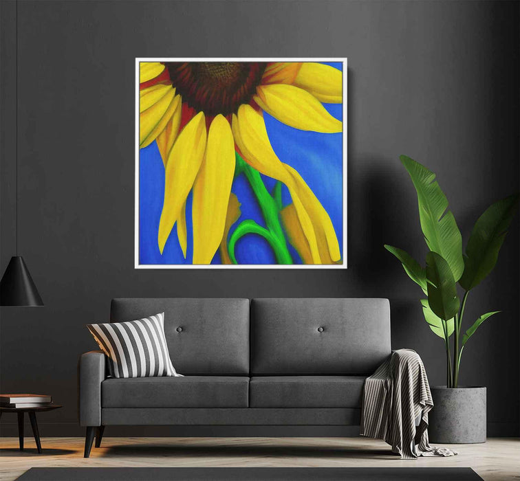 Abstract Sunflower #005 - Kanvah