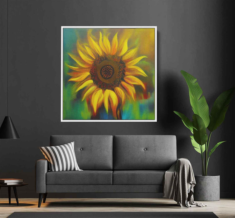 Abstract Sunflower #011 - Kanvah