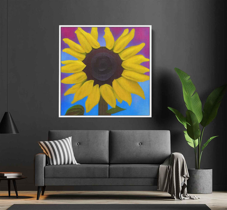 Abstract Sunflower #021 - Kanvah