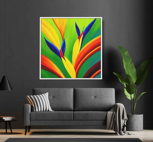 Acrylic Birds of Paradise #001 - Kanvah