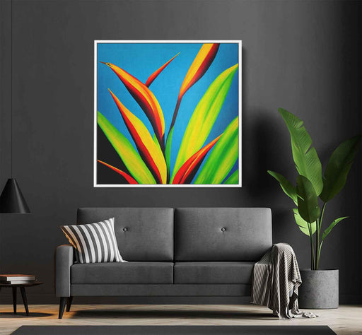 Acrylic Birds of Paradise #003 - Kanvah