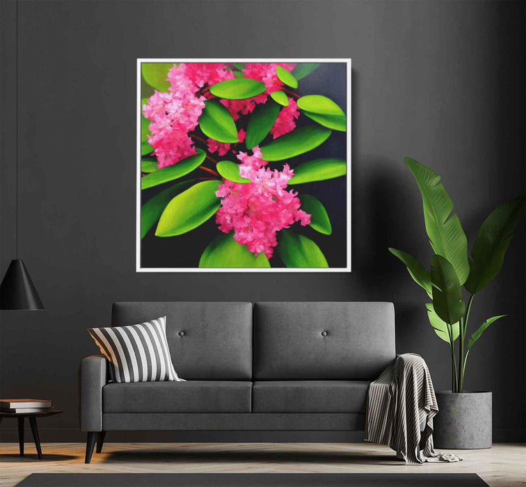 Contemporary Oil Rhododendron #005 - Kanvah