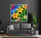 Cubist Oil Wild Flowers #003 - Kanvah