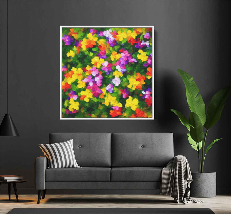 Impressionist Oil Tropical Flowers #005 - Kanvah