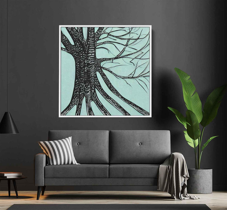 Line Art Tree #013 - Kanvah
