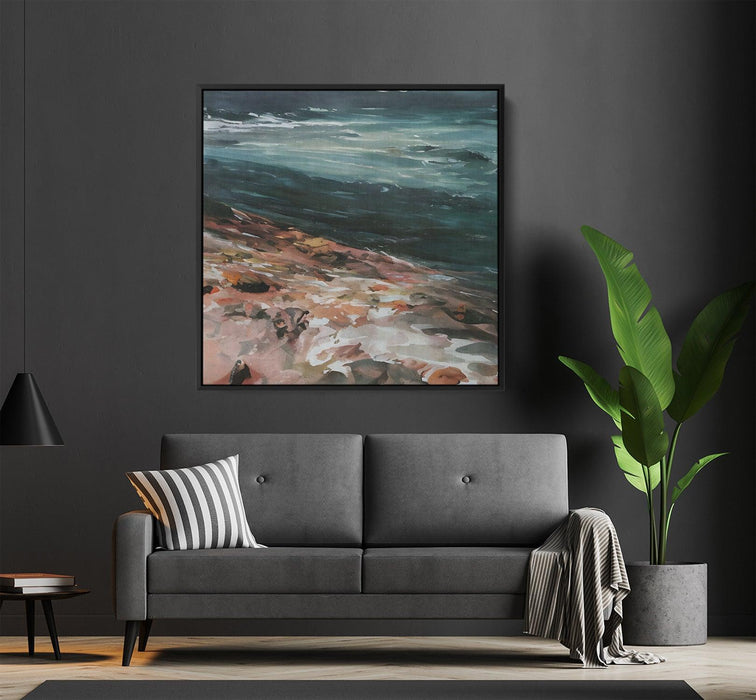 Abstract Rocky Beach #136 - Kanvah