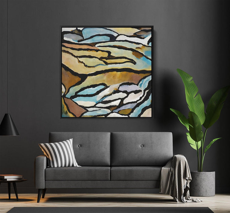 Abstract Rocky Beach #182 - Kanvah