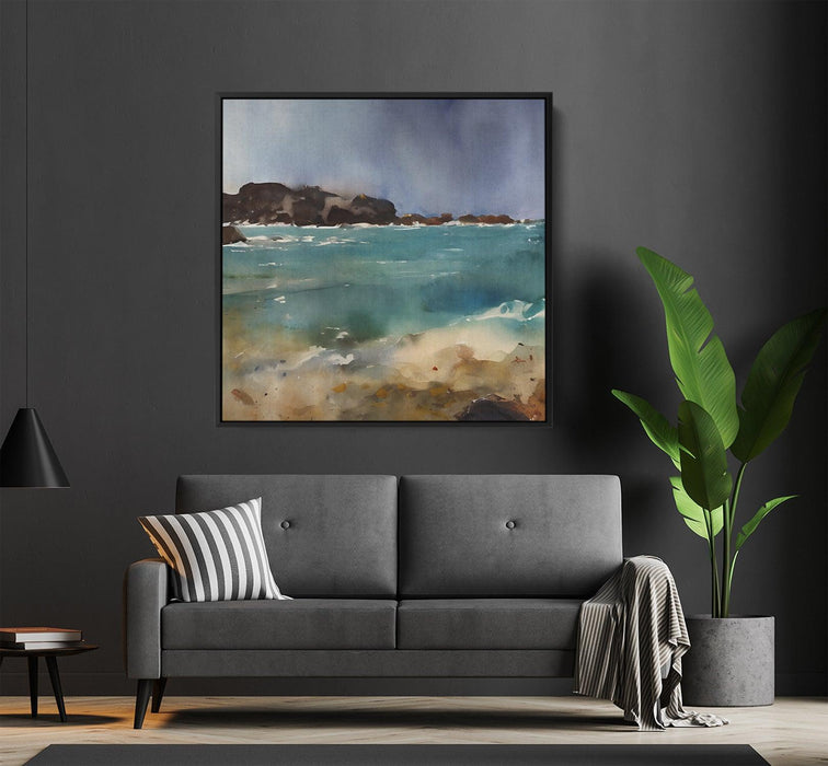 Abstract Rocky Beach #187 - Kanvah