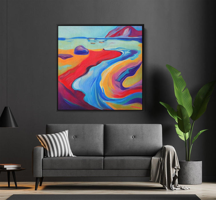 Abstract Rocky Beach #191 - Kanvah