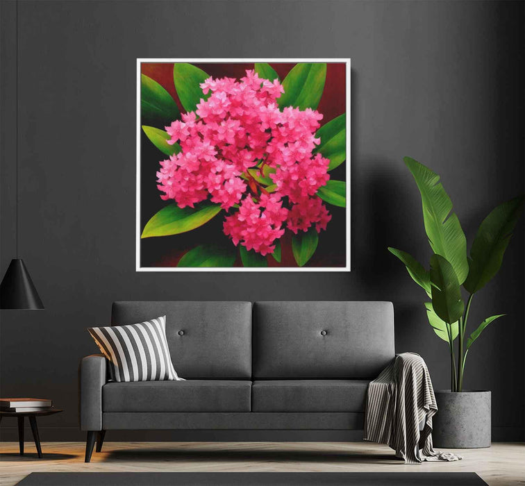 Rhododendron Oil Painting #001 - Kanvah