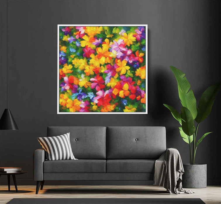 Tropical Flowers Oil Painting #007 - Kanvah