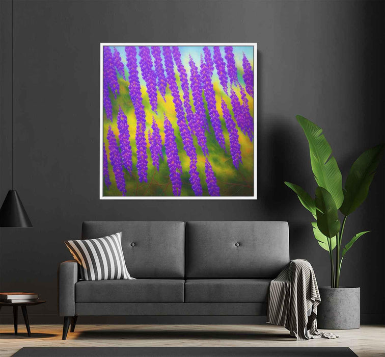 Wisteria Oil Painting #001 - Kanvah