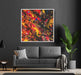 Orange Abstract Splatter #023 - Kanvah