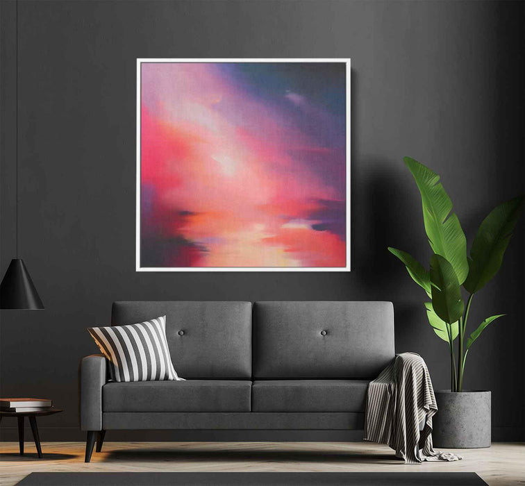 Pink Abstract Painting #019 - Kanvah