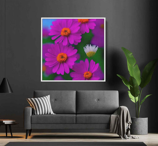 Realistic Oil Wild Flowers #003 - Kanvah