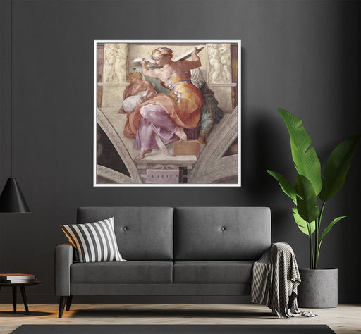 Sistine Chapel Ceiling: Libyan Sibyl (1510) by Michelangelo - Kanvah
