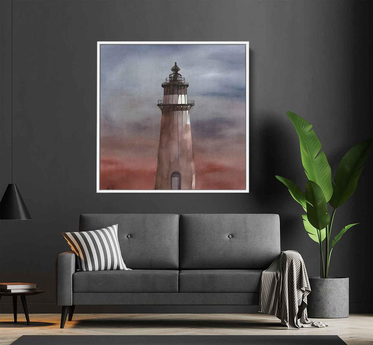 Watercolor Lighthouse #011 - Kanvah