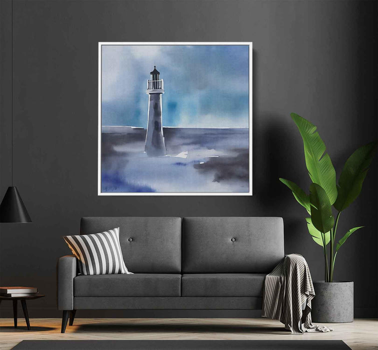 Watercolor Lighthouse #015 - Kanvah