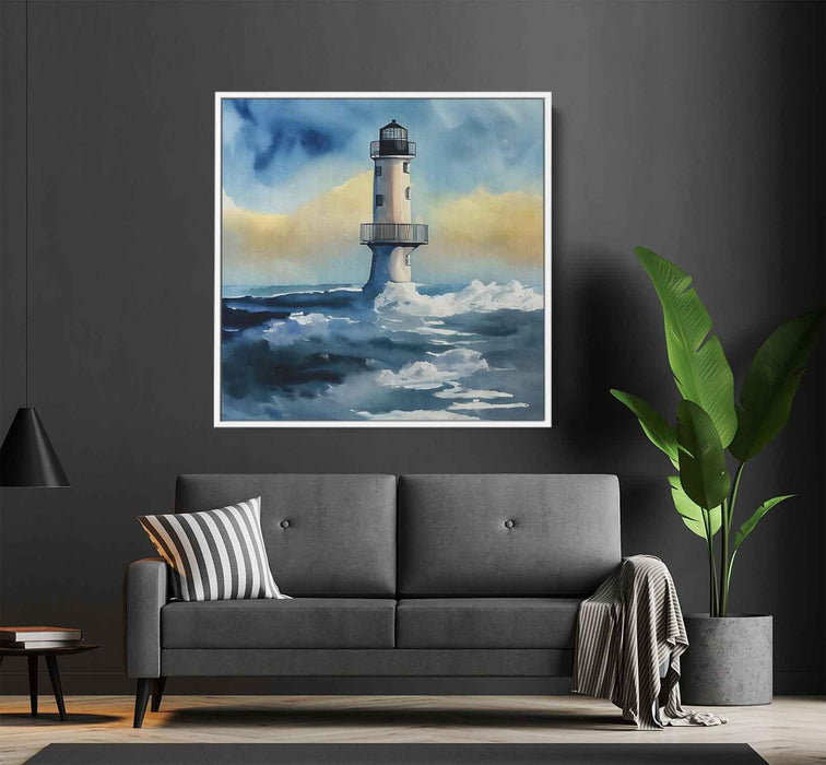 Watercolor Lighthouse #031 - Kanvah