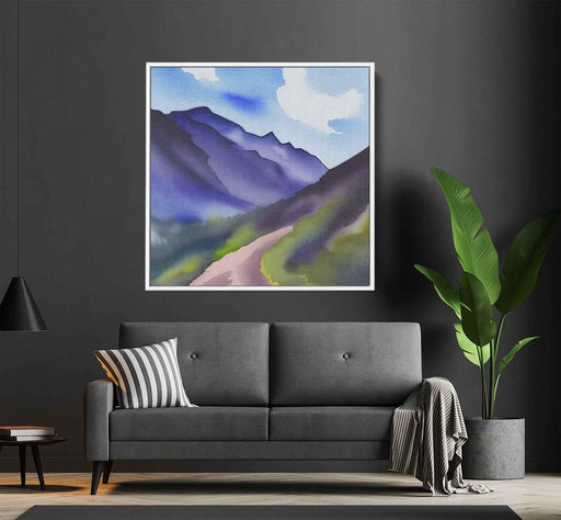 Watercolor Mountain #007 - Kanvah