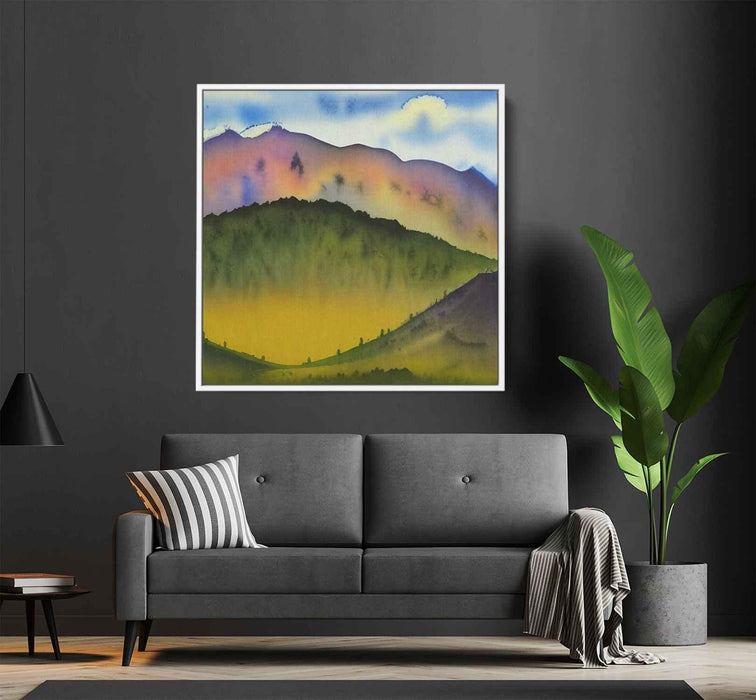 Watercolor Mountain #021 - Kanvah