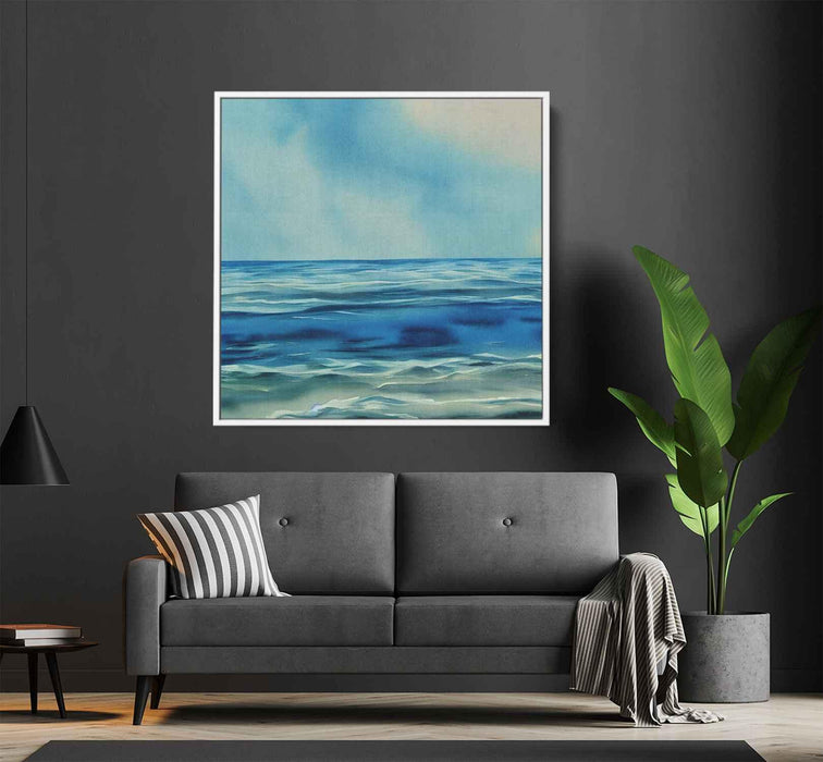 Watercolor Ocean #001 - Kanvah