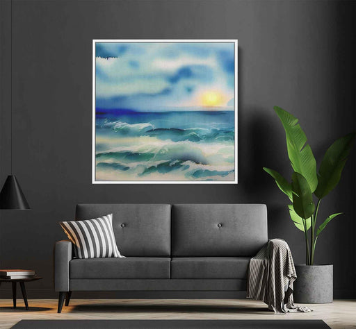 Watercolor Ocean #005 - Kanvah