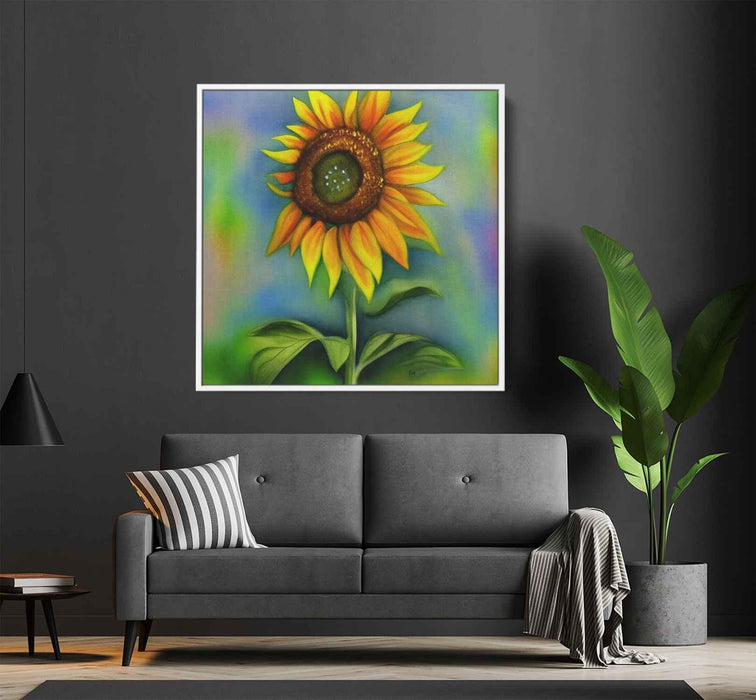 Watercolor Sunflower #017 - Kanvah