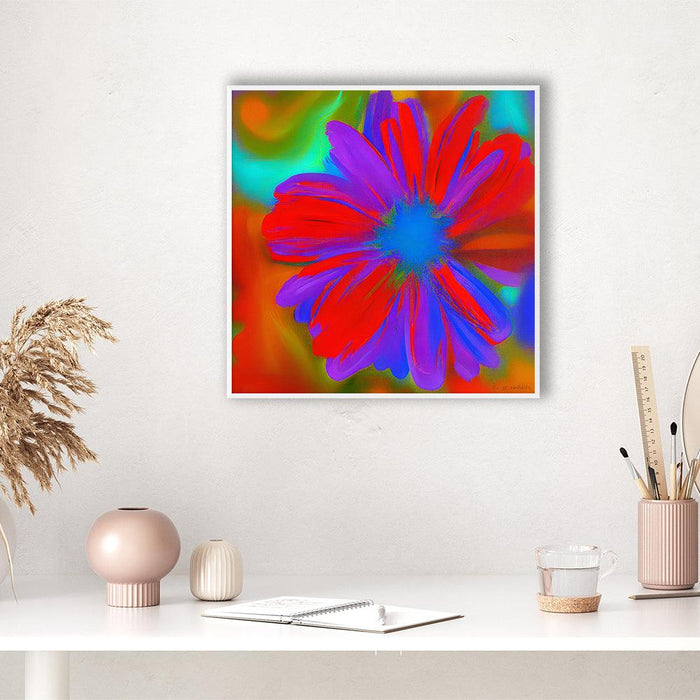 Abstract Flower #007 - Kanvah