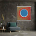 Blue Bauhaus Circles #006 - Kanvah