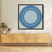 Blue Bauhaus Circles #008 - Kanvah