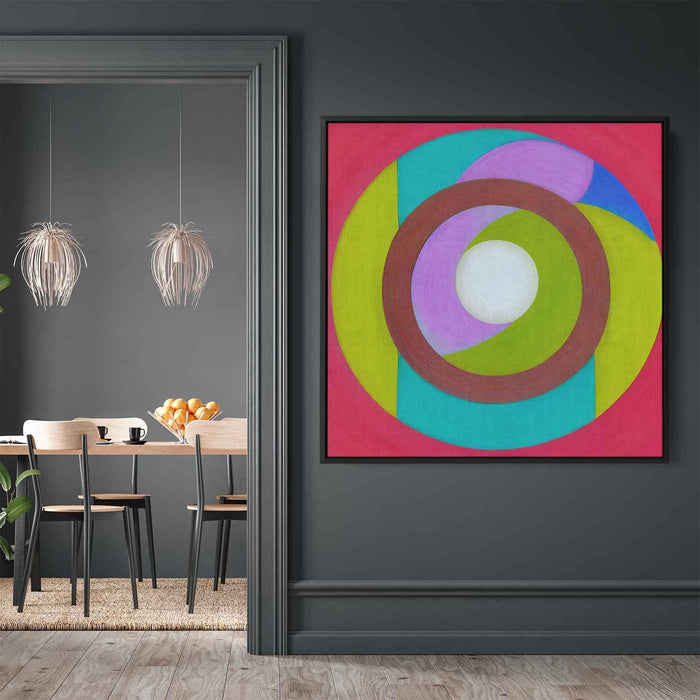 Pastel Bauhaus Circles #007 - Kanvah