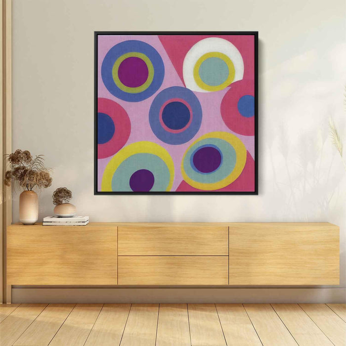 Pastel Bauhaus Circles #016 - Kanvah