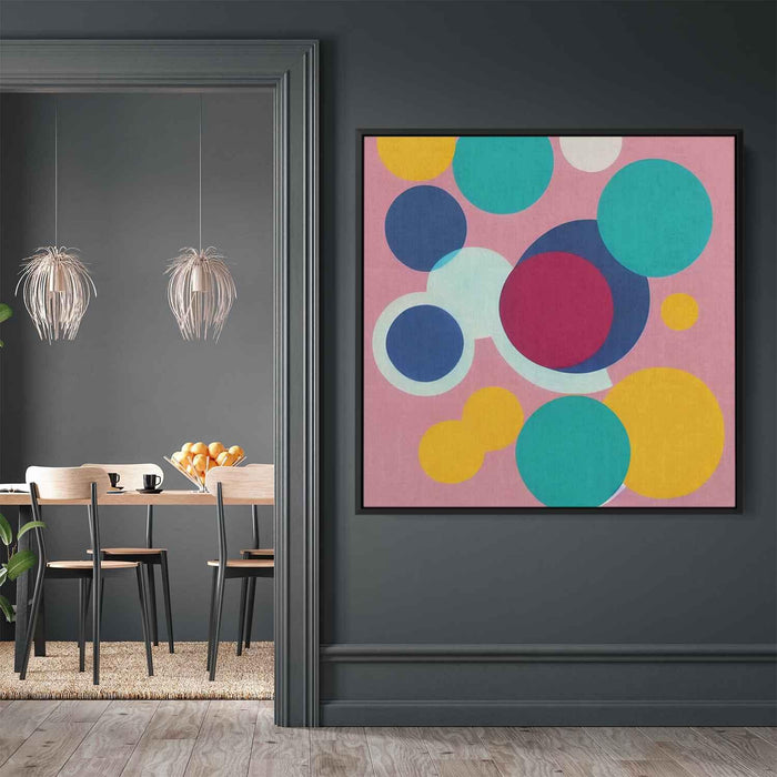 Pastel Bauhaus Ovals #005 - Kanvah