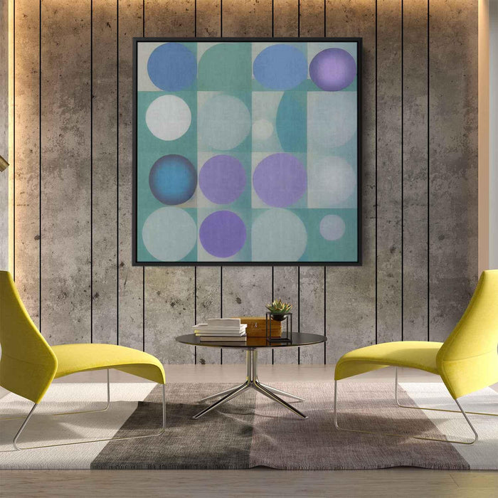 Pastel Bauhaus Ovals #010 - Kanvah