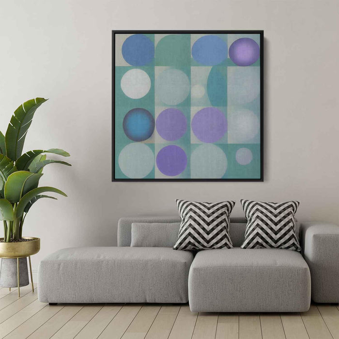 Pastel Bauhaus Ovals #010 - Kanvah