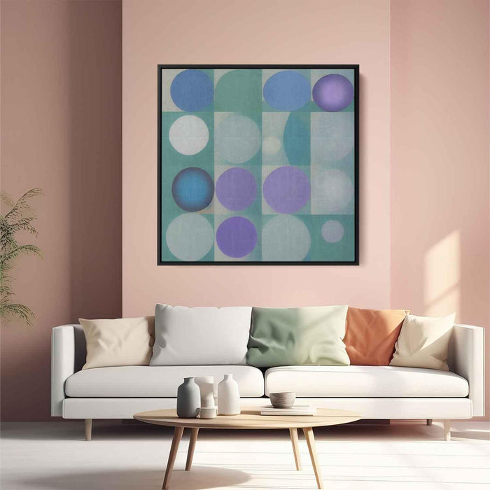 Pastel Bauhaus Ovals #010 - Kanvah